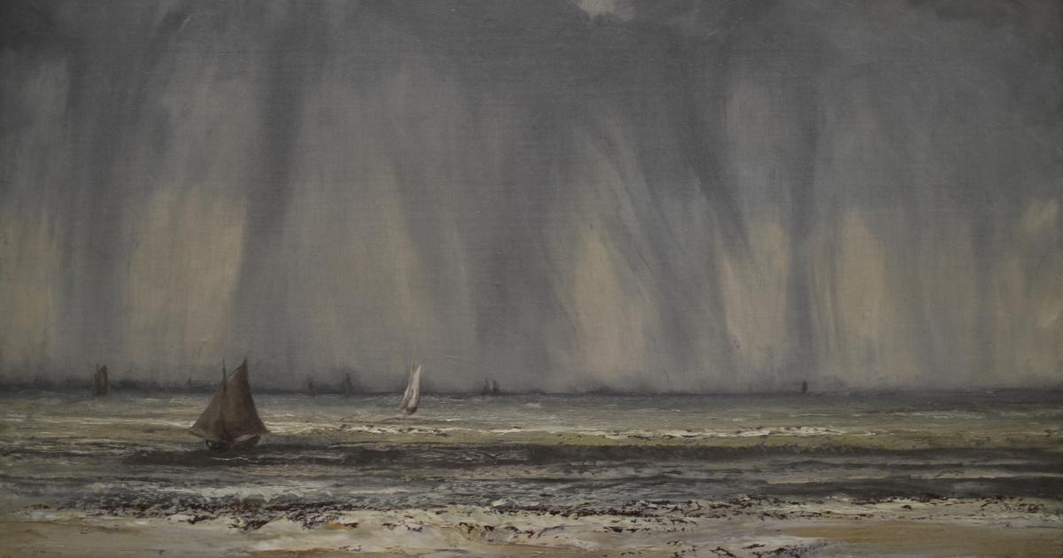 à Nantes, la pluie sous le pinceau des plus grands peintres