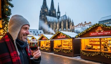 150 stands au pied de la cathédrale gothique, accessible en train depuis Paris