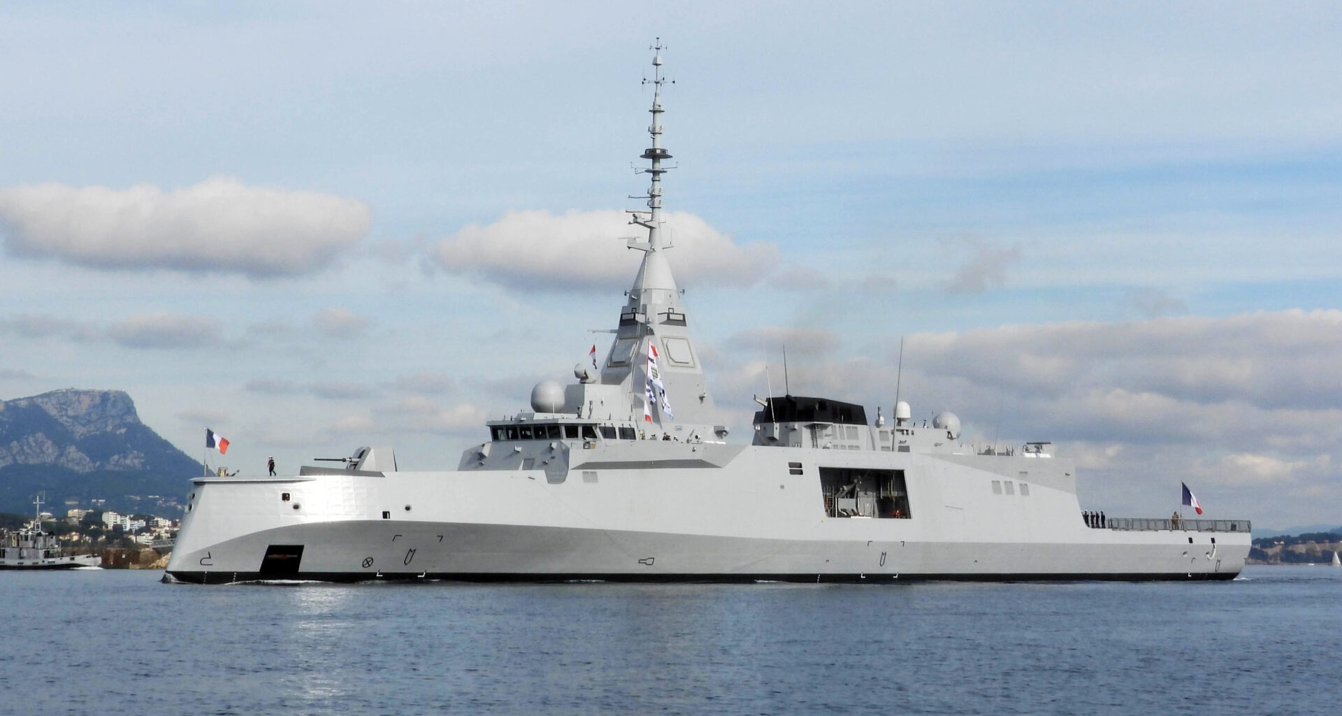 La FDI Amiral Ronarc'h fait sa première escale à Toulon