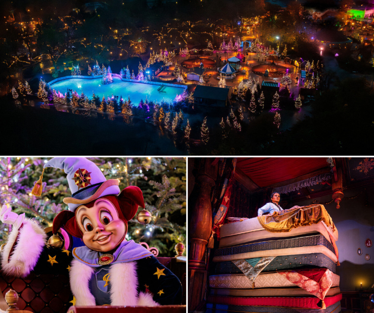 À 2h30 de Lille, misez sur une escapade avec la visite de ce parc d'attractions et son hiver féérique