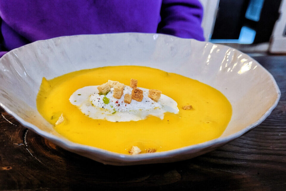 Déjà l’automne, bientôt l’hiver, forcément, la courge est dans l’assiette