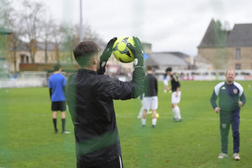 Les Pertrais à l'échauffement.