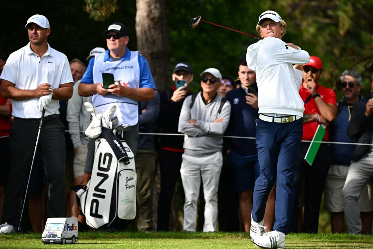 Martin Couvra à la conquête du circuit américain lors du DP World Tour Championship - L'Équipe