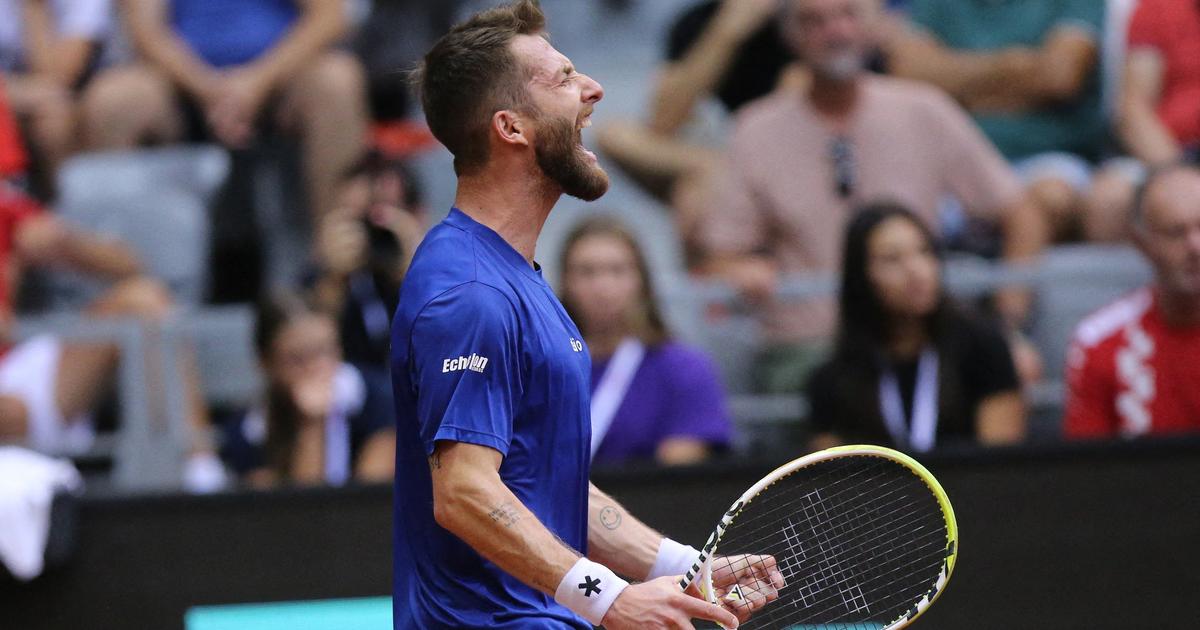 Coupe Davis : Corentin Moutet, un écorché vif qui a le collectif dans la peau