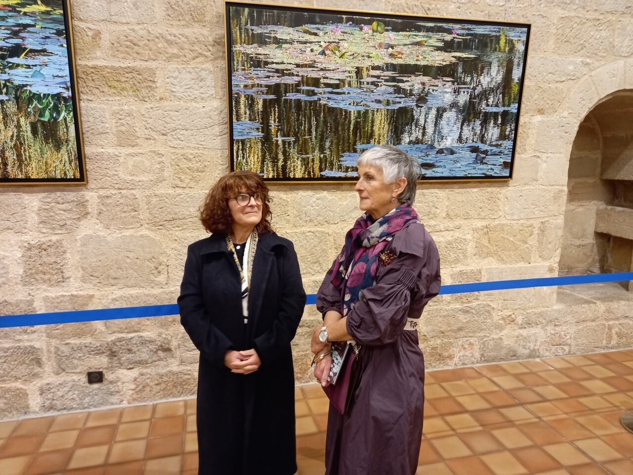 Avant son départ pour les États-Unis, cette peintre présente en exclusivité son exposition à Figeac