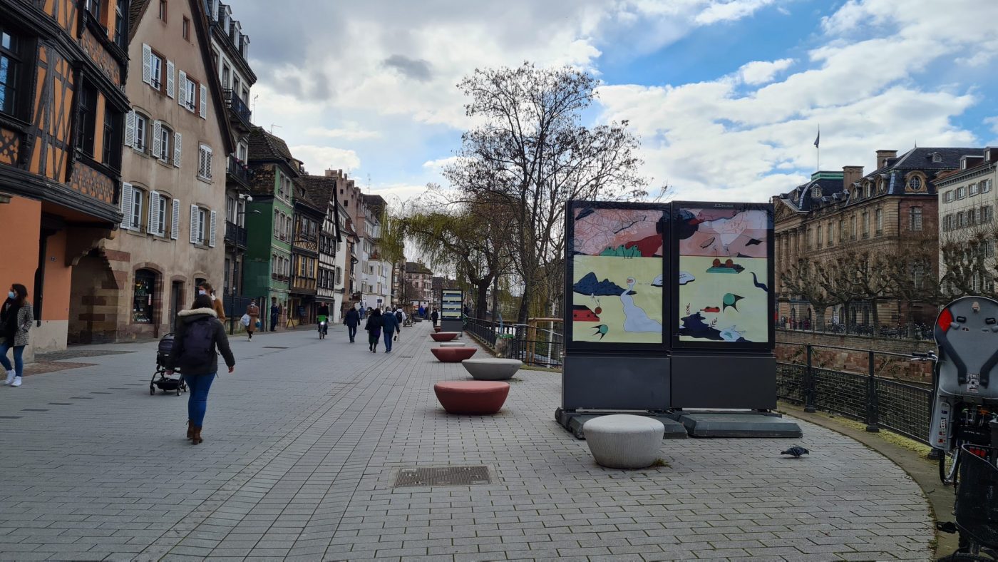 6e rencontres illustration Strasbourg 2021 parcours affiche III