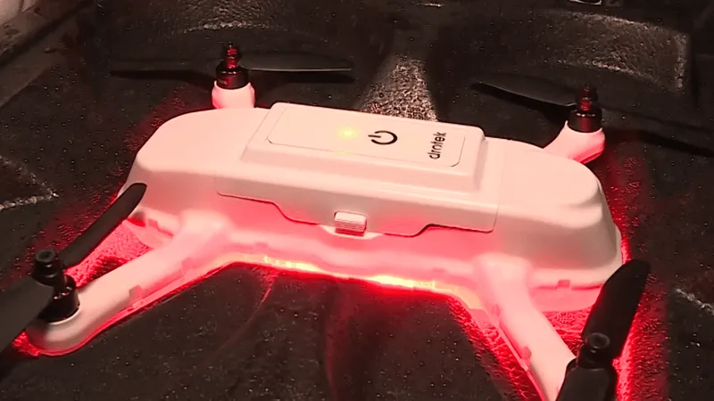 150 de ces drones ont été déployés dans le ciel.