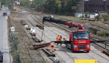 les voies de l’historique faisceau ferroviaire ont (presque) toutes disparu