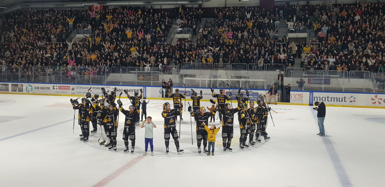 vainqueurs à Anglet, les Dragons de Rouen poursuivent leur parcours en Coupe de France