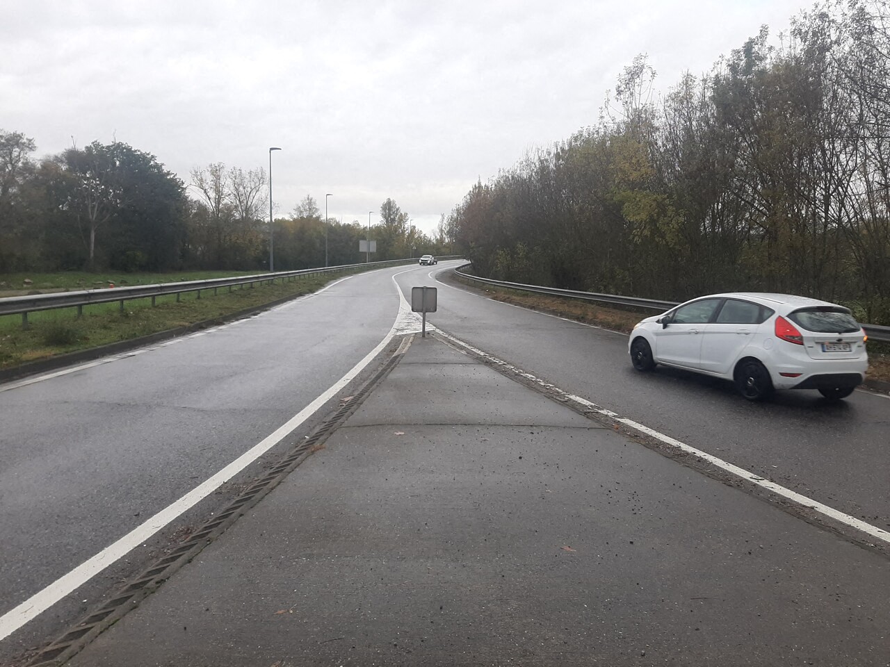 Cette route, très empruntée pour venir à Toulouse, est dangereuse : elle va être réaménagée