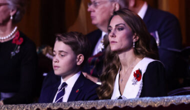 Royaume-Uni: le prince George à une soirée de commémoration