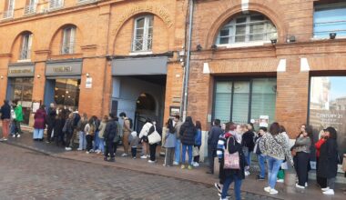 jour de grande foule à Toulouse