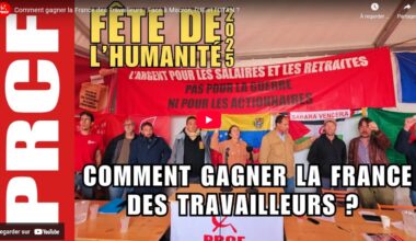 Ensemble, Fadi Kassem, Mathieu Bolle-Reddat, Berenger Cernon, Jean Michel Toulouse ... explorent comment faire gagner la Frances des travailleurs face à Macron, l'UE et l'OTAN. [Fête de l'Humanité 2025