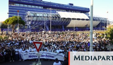 « Debout ! Debout ! Debout ! » : À Marseille, au rassemblement pour Mehdi, l’appel à « lutter » d’Amine Kessaci