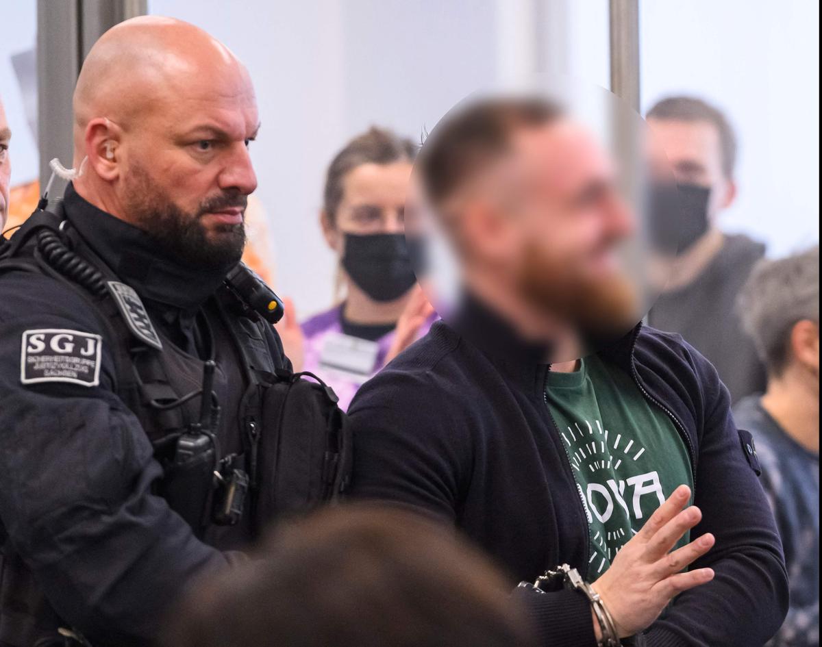 procès de sept membres présumés d’Antifa Ost pour attaques violentes