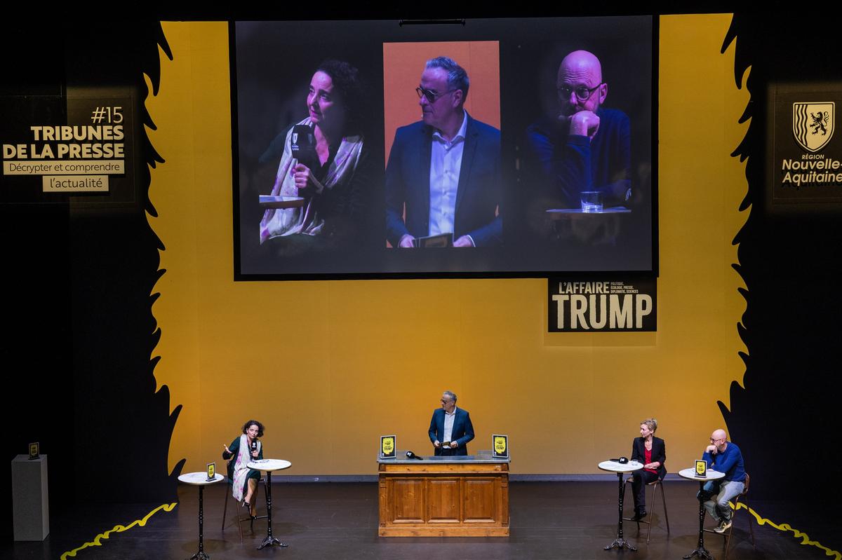 Le premier débat des Tribunes de la presse s’est déroulé en début de soirée ce 26 novembre sur le thème « Pourquoi Trump ? » en présence de trois experts dont une ambassadrice de la France à l’Otan.