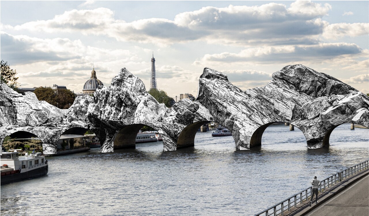 on sait quant sera installée l'œuvre monumentale de l'artiste JR sur le Pont-Neuf