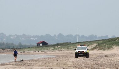une pollution plastique causé par un incident dans une station d’épuration