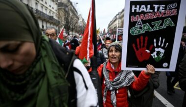 Des milliers de personnes manifestent à Paris en soutien aux Palestiniens : Actualités