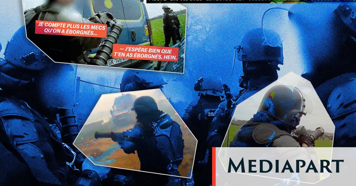 Personne n’en savait rien : la grande hypocrisie autour des vidéos des gendarmes à Sainte-Soline