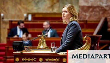 À l’Assemblée, Braun-Pivet souffle sur les braises islamophobes de l’extrême droite - Mediapart