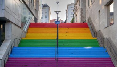 3 ados voulaient repeindre les Marches des fiertés aux couleurs de la France