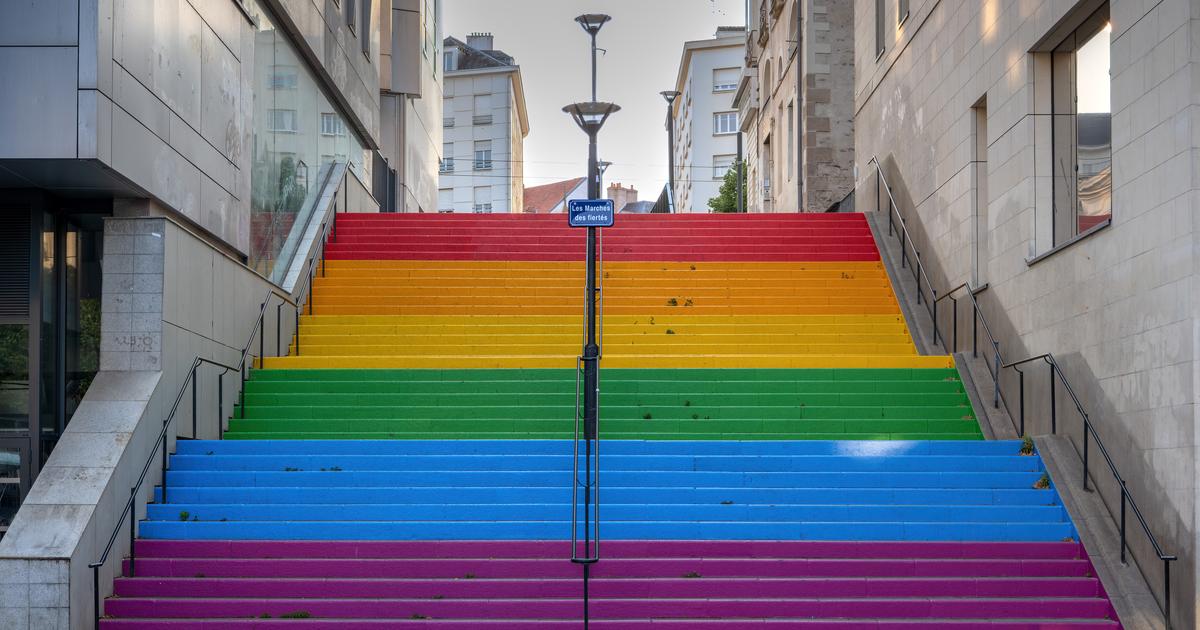 3 ados voulaient repeindre les Marches des fiertés aux couleurs de la France