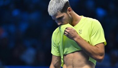 «Je suis vraiment désolé», Carlos Alcaraz déclare forfait pour la phase finale