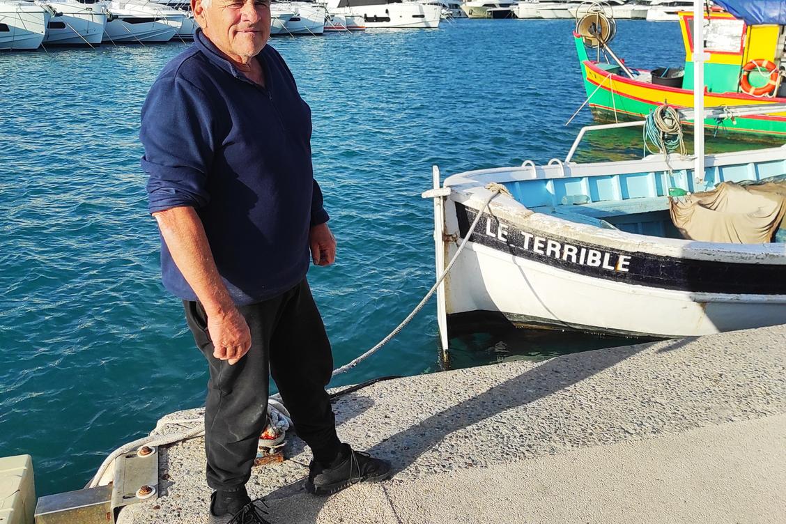l’un des derniers pêcheurs du Cros-de-Cagnes alerte sur la disparition des poissons en Baie des Anges