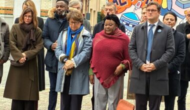 L'IMAGE. Lille rend hommage à Ludovic Boumbas, tué lors des attentats du 13 novembre