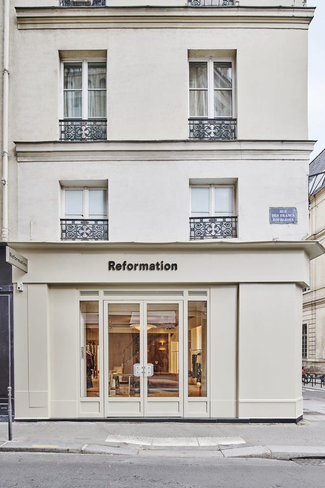 Le Marais parisien accueille la première boutique de Reformation en France
