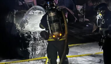 un garage automobile en flammes dans la plaine du Var ce mercredi soir