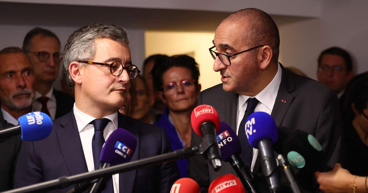 à Marseille, les ministres Nuñez et Darmanin font profil bas – Libération