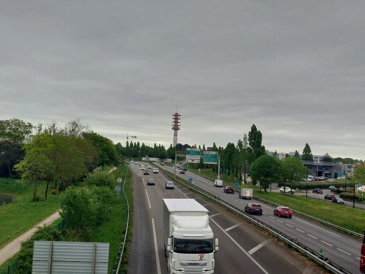 un peu plus de 30 km de bouchons ce mercredi matin