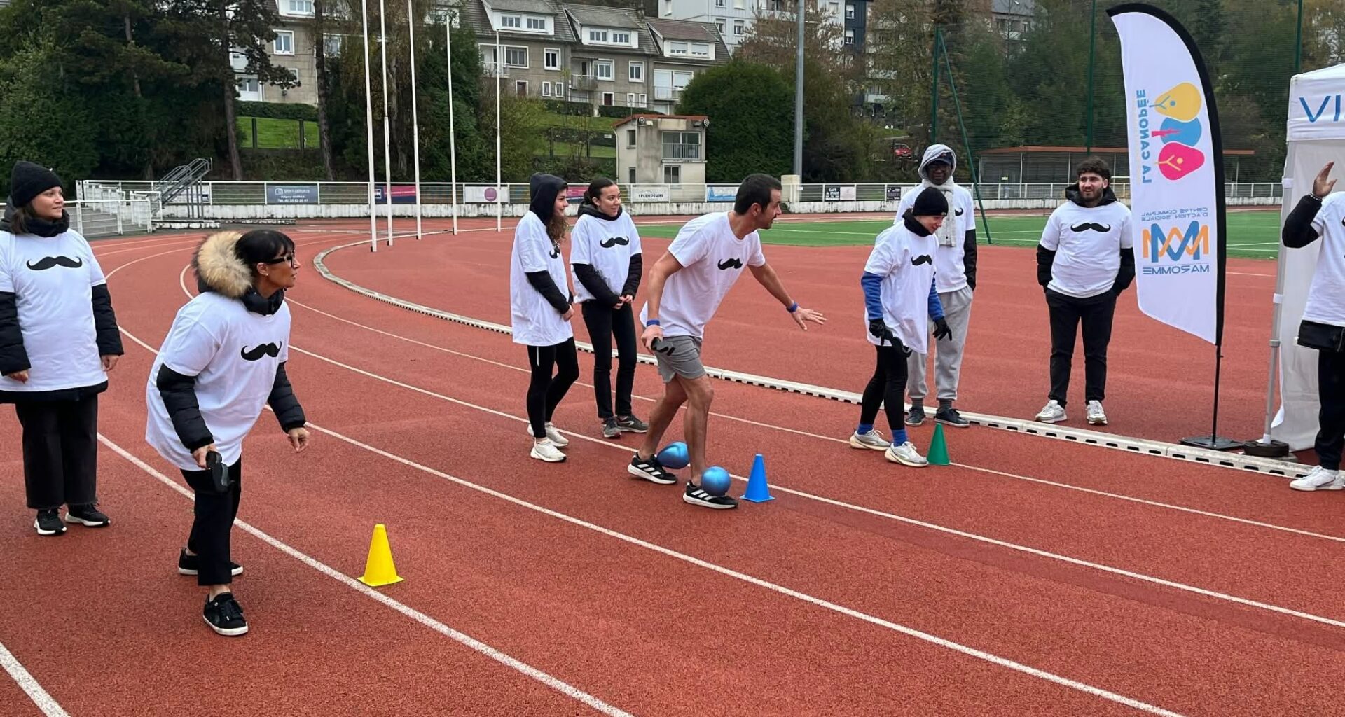 A Maromme, moustaches et défi sportif pour alerter sur la santé masculine