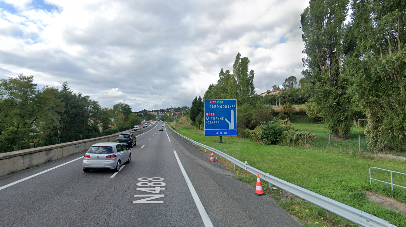 Travaux dans la Loire : plusieurs voies neutralisées sur l'A72 et la RN88 cette semaine 