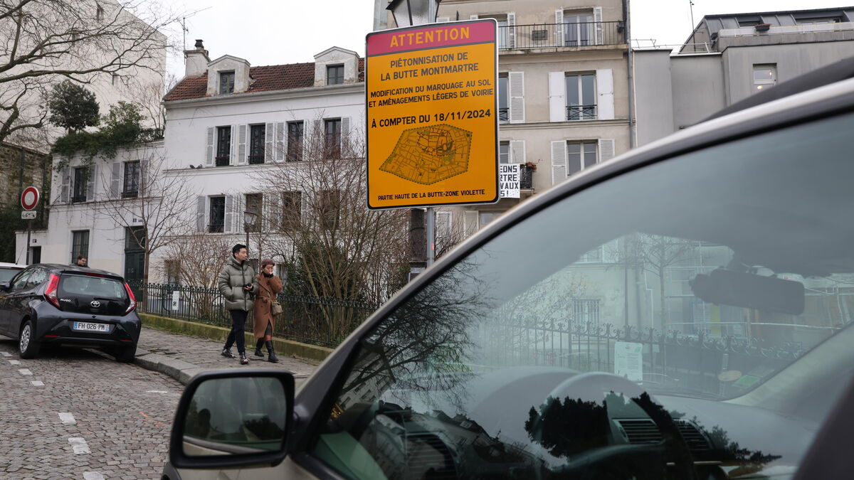 Paris : l’aire piétonne sur la butte Montmartre « ne sera pas effective avant les élections municipales »