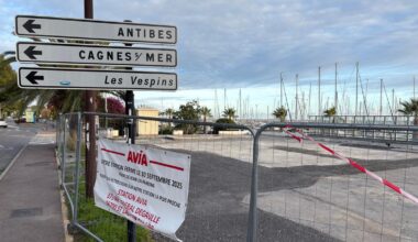 un belvédère à la place de la station-service du port de Saint-Laurent-du-Var