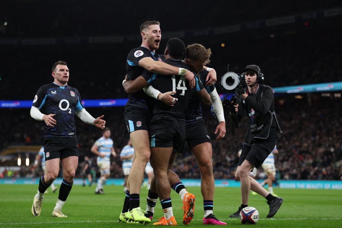 L'Angleterre se fait peur mais s'impose face à l'Argentine et signe un sans-faute dans sa tournée d'automne - L'Équipe