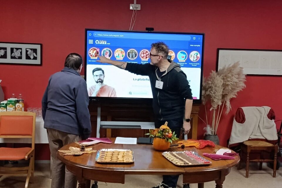 résidence seniors beaumont roubaix écran tactile