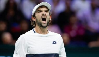 ATP Awards : Vacherot parmi les nommés : Sports