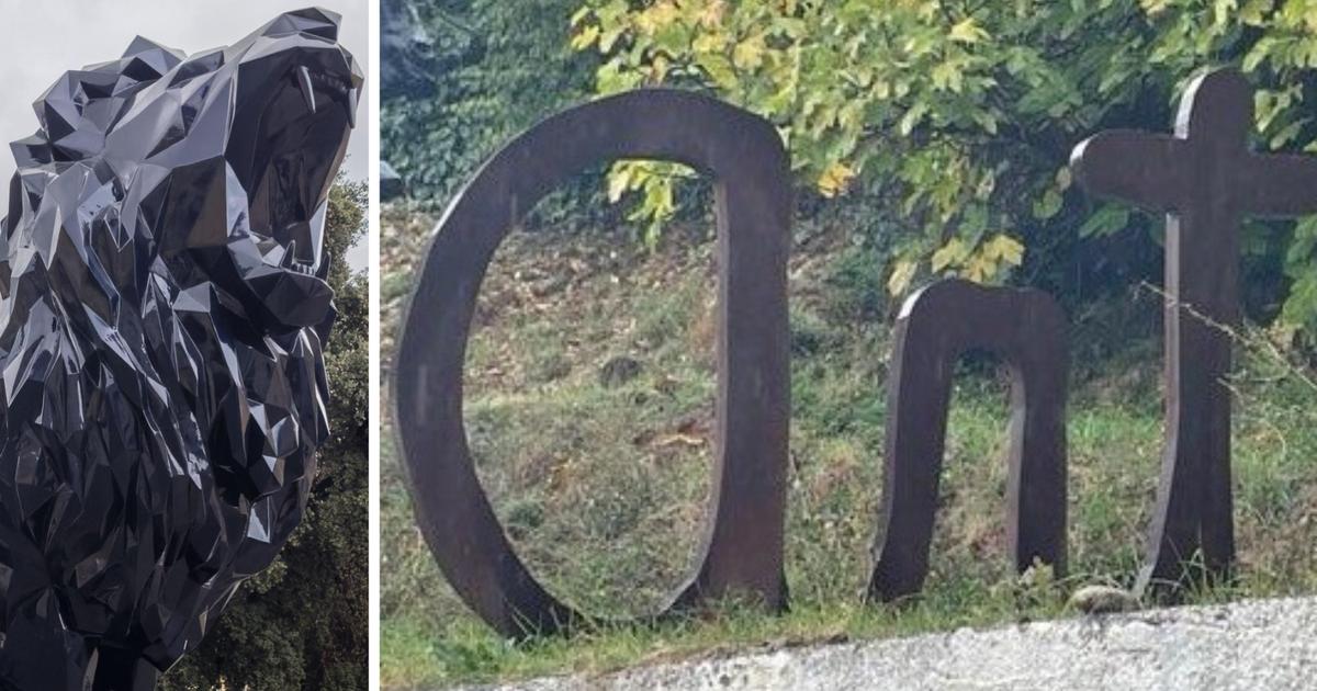 art, l’œuvre de Ben va remplacer le lion d’Orlinski