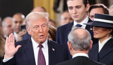 son fils Barron futur président des États-Unis ? Il répond