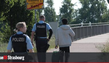 Les Jeunes Européens à Kehl contre les contrôles aux frontières