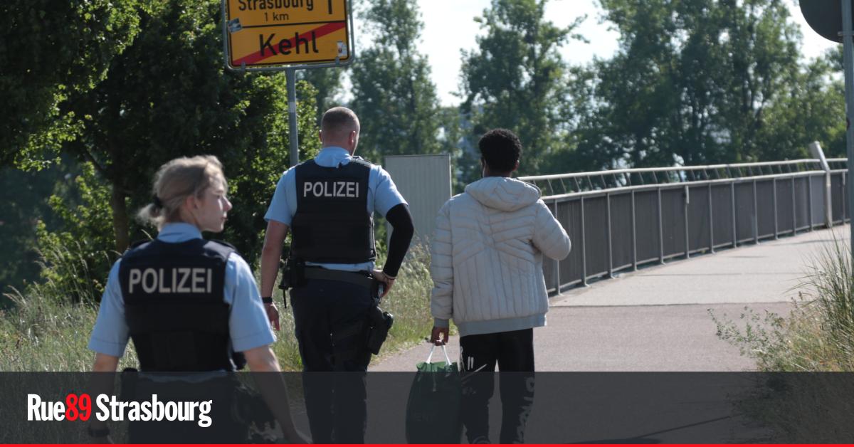 Les Jeunes Européens à Kehl contre les contrôles aux frontières