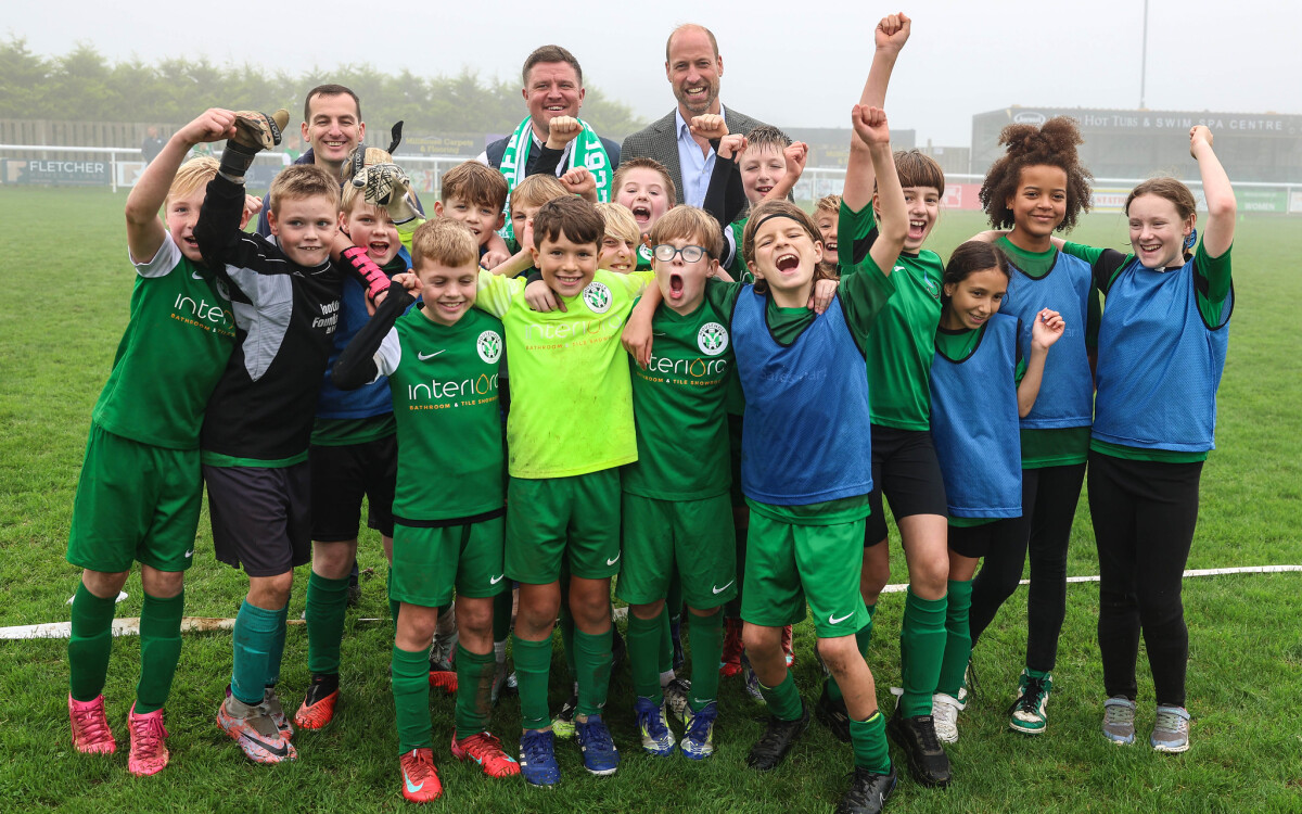 Un futur roi et de la graine de champions.