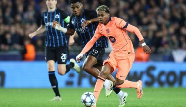 le duel fou entre Bruges et Barcelone, Cherki et Manchester City s’amusent, Osimhen voit triple... Revivez le Multiplex
