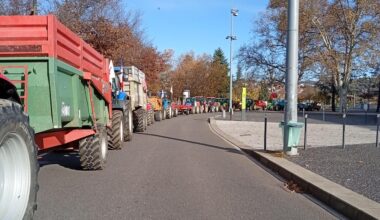 Saint-Etienne. Des tracteurs dans la ville : pourquoi les agriculteurs manifestent