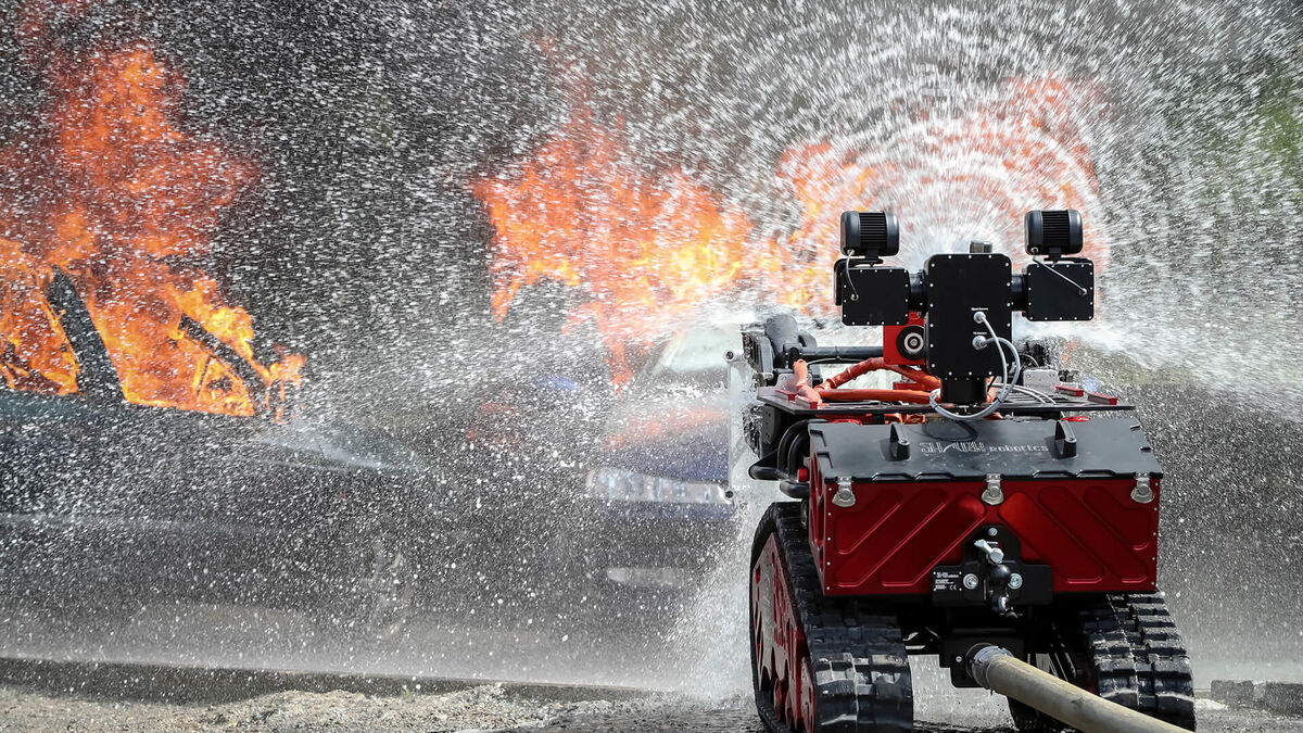 « Sauver des vies » : de Notre-Dame à l’Ukraine, les robots français Colossus plongés dans les feux de la guerre