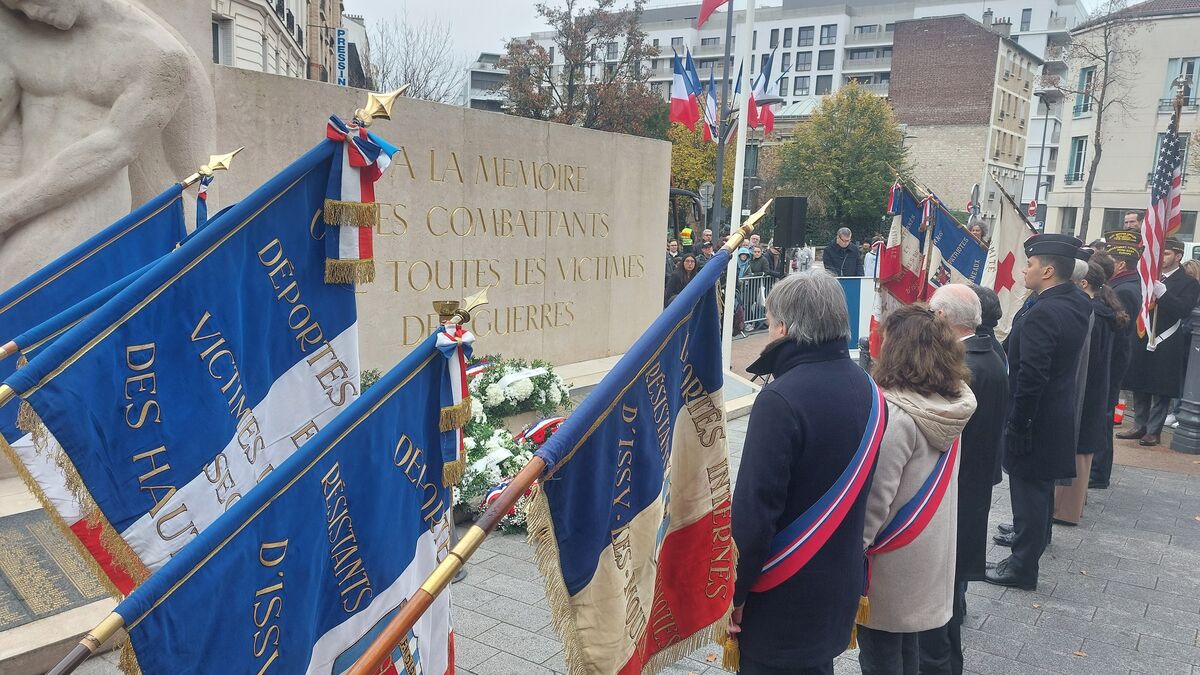 À Issy-les-Moulineaux, premier 11 Novembre sans André Santini : « Je ne savais pas qu’il était hospitalisé »